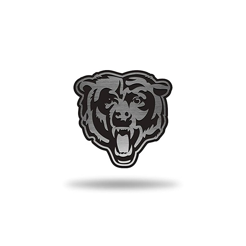 Rico AEM1202 Bears Antique Nickel Auto Emblem