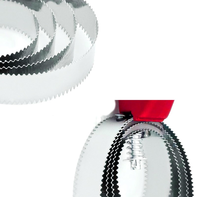 ieron Spring 4 Ply Metal Double Sided Itching Brush Cleaning