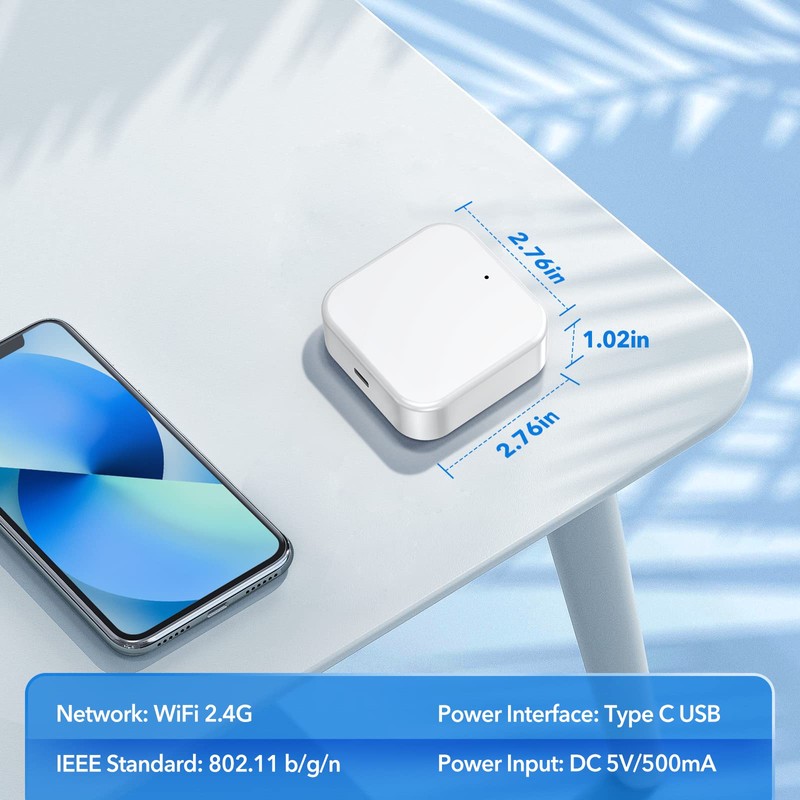 Smart Wi-Fi Gateway, G2 Hub for Keyless Entry Remote Control