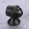 Akozon Marine Compass, Black Adjustable Plastic for Boat, Car, Truck,