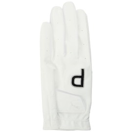 PUMA Men's Golf P Glove (Left Hand), bright white/puma black