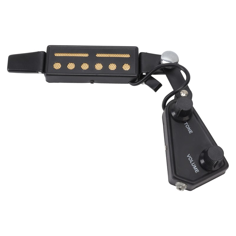 Soundhole Pickup Volume Tone Control 6 Hole Guitar Pickup for