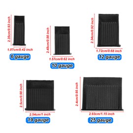 20pcs Chisel Edge Guards, 5 Specification Chisel Tip Protectors for Wood Chisels Safety End Protective Caps Plastic Blade Covers for Tool Storage & Edge Protection