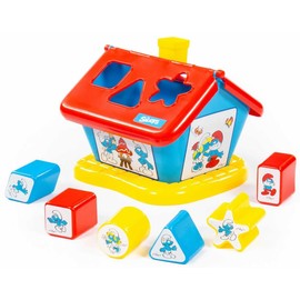 Polesie 64417 Smurfs Playhouse with 6 Pegging Stones No. 1