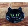 PetRageous Cuenco Ovalado de gres, diseño de Gatito, 13 cm