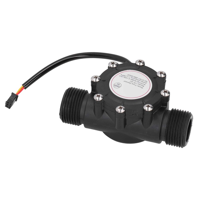 Water Flow Sensor Flow Meter Hallmeter G1in Male Thread for