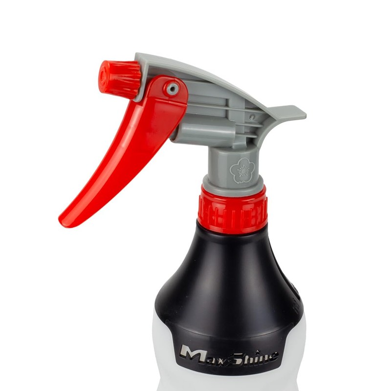 Maxshine 25oz Heavy-Duty Spray Bottle (Black) | Chemical-Resistant Detailing Sprayer