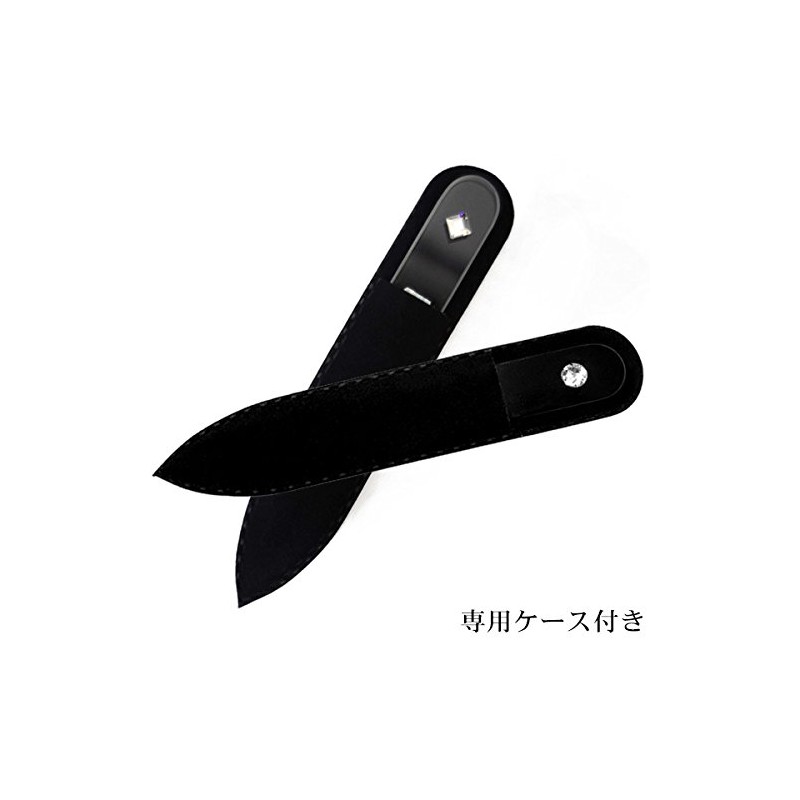 Bragek Glass Nail File Double-sided Type 3.5 inches (90 mm)