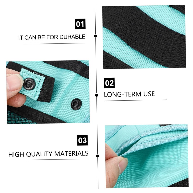 Operitacx 1 Pocket Organizer Tool Pouch Nurse Pen Protector Emerald