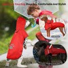 Dog Raincoat Medium,Waterproof Dog Raincoat,Reflective Dog Rain Jacket with Hoodie,Soft