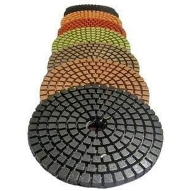 STADEA White Buff 6" Diamond Polishing Pads Premium Grade Wet Flexible 2.2 MM High