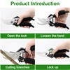 Professional Titanium Garden Secateurs, Gardening Pruning Shears, Garden Scissors, Bypass