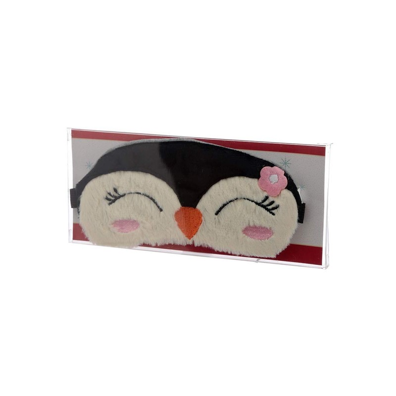 Puckator XEPP18 Relaxing Eye Mask, Plush, for Eyes, Polyester Elastane,