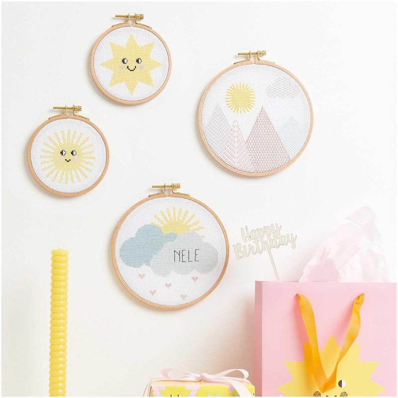 Rico Design Sashiko Mountain Embroidery Kit