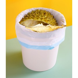 200pcs 4 Gallon Small Tear-Free Drawstring Trash Bags Unscented Garbage Bags for Bathroom Kitchen (Assorted Colors 200 Count)