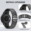 EverAct Compatible with Garmin Forerunner 165 Band/Forerunner 55/245/645/570-42mm, 20mm Stainless