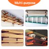 Ultrawall Wall Mount Wood Organizer and Lumber Storage Metal Rack