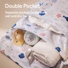 HBselect 2pcs Nappy Bag Waterproof Reusable Changing Bag Bag with