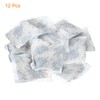 sourcing map 50 Gram(12Packs) Desiccant Packs Desiccant Beads Mineral Packets