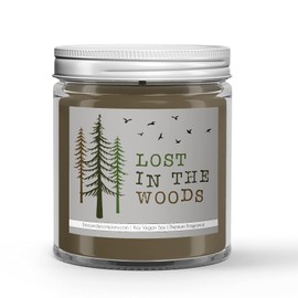 Lost in the Woods Candle (4oz) Forest and Dirt Scented Soy
