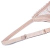 Varsbaby Women's See Through Sheer Mesh Unlined Underwire Everyday Bra