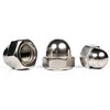 M10 Hexagon Domed Cap Nuts Fit Screws Bolts A2 Stainless