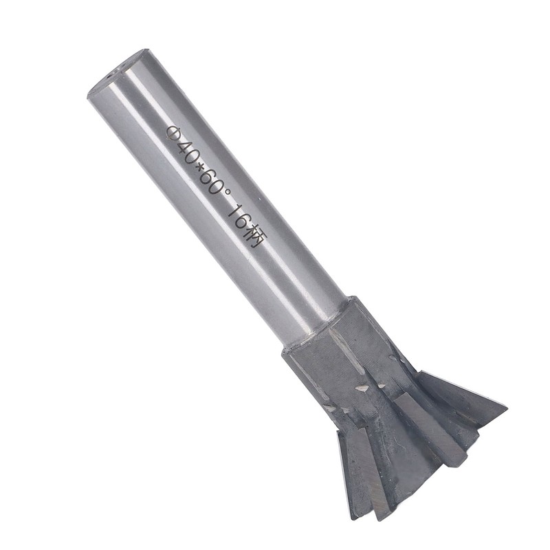 60 Degree Dovetail Cutter 6 Flute Fast Drilling Speed Carbide