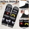 Hpbaggy Funny Socks Gift for Men, Gaming Socks with Saying