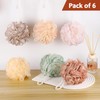 Bath Sponges Loofahs 75g/Piece, Large Size Shower Sponge Exfoliating Cleaning