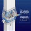 Rain Barrel Diverter Kit for 2"x3" or 3"x4" Gutter Downspouts,