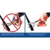 Outwater Plastics 341-Cl Clear 3/4'' Rigid Vinyl Clear Plastic U-Channel/C-Channel