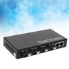Ethernet Optical Switch 6 Ports 10 100Mbps RX1550 Tx1310nm LED
