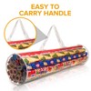 LIVIVO Cylinder Wrapping Storage Bag - Birthday Easter Christmas or