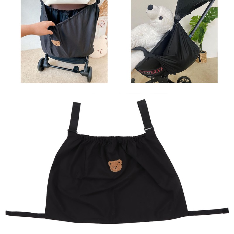 Stroller Bag Organizer Elastic Large Capacity Tear Resistant Nylon Baby