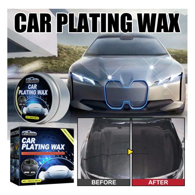 Set De Encerado De Cristal Para Coche, Cera Para Revestimien