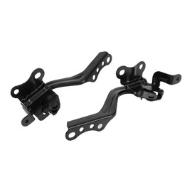 TUCKBOLD 2012-2018 Toyota Prius C Front Driver and Passenger Side Hood Hinge Front Hood Bracket Black 1 Pair