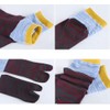 InSomila Men's Socks, No Stuffiness, 2 Toe Socks, 5 Pairs
