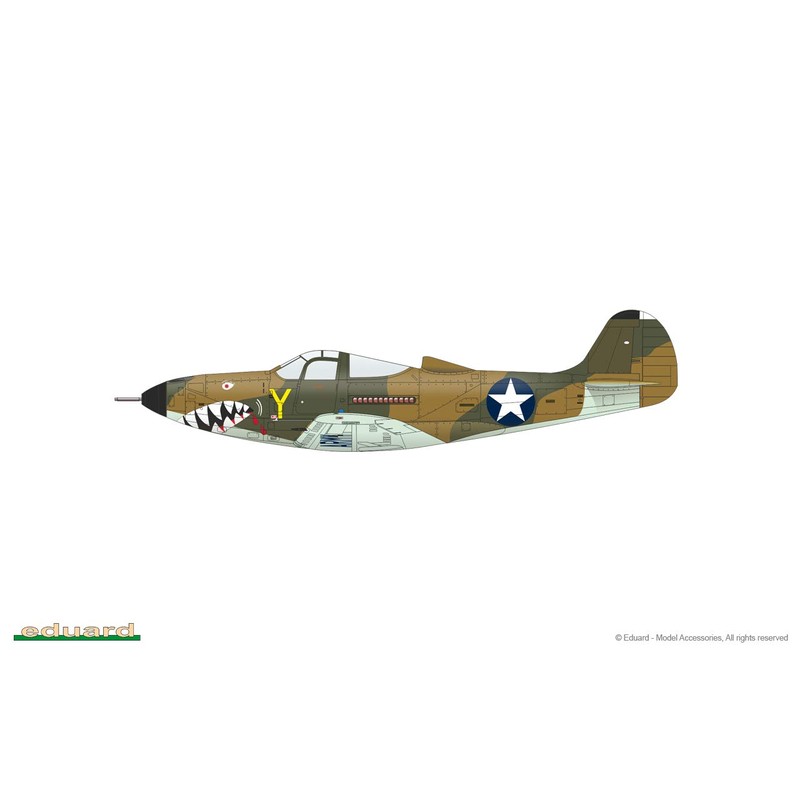 Eduard EDK8092 1:48 Profipack-P-400 Model Kit, Various