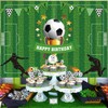 DIZHI DIZHI Soccer Birthday Backdrop Banner Sports Themed Party Decorations