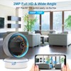 WiFi Smart Camera Wireless Indoor 360 Degree 1080P Night Viewing