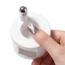 Nail Magnet, Strong Magnet, For Marble Nails, Automatic Forming, For Beginners, For Gel Nails, Nail Art Tool, Self Nail, Compact, Portable, For Home Salon