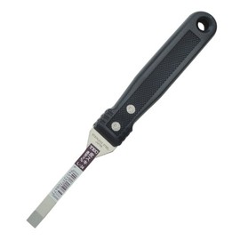 Life Tech (TEC) Plastic Pattern Stainless Steel Skie, Straight Type, Navy Blue L-34