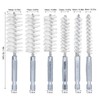 6-Piece Drill Cleaning Brush Set, Rustproof, 4 Inch Twisted Wire