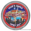 Decorative Concepts American Hot Rod Diner Custom Neon Wall Clock