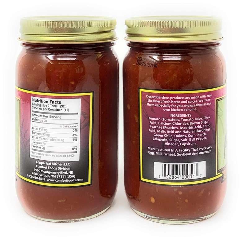Desert Gardens Peach Salsa - Pack of 2