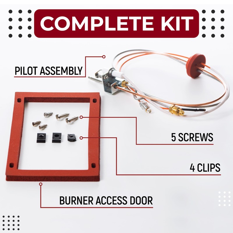 Upgraded SP20075, SP20305A Pilot and Igniter Assembly Replacement Kit for