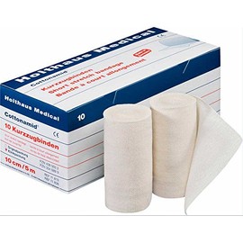 Holthaus Medical Cottonamid® Short Pull Bandage Bandage Raw White Elastic 6 cm x 5 m Pack of 1