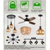 AKEETO 5 & 6 Inch Recessed Can Light Conversion Kit,