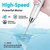 Sakgos Milk Frother Rechargeable Handheld-Electric Whisk 3 Speed Adjustable, Coffee