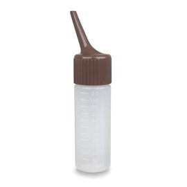 Tredoni 120ml Hair Dye Applicator Bottle - 118ml Inclined Nozzle/Tip Measuring Colour Bottle
